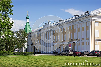 Building of Nizhegorodaky state academic philharmonic hall Editorial Stock Photo